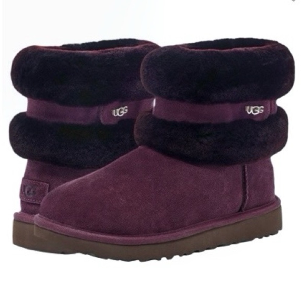 🆕 UGG Fluff Mini Belted Boots